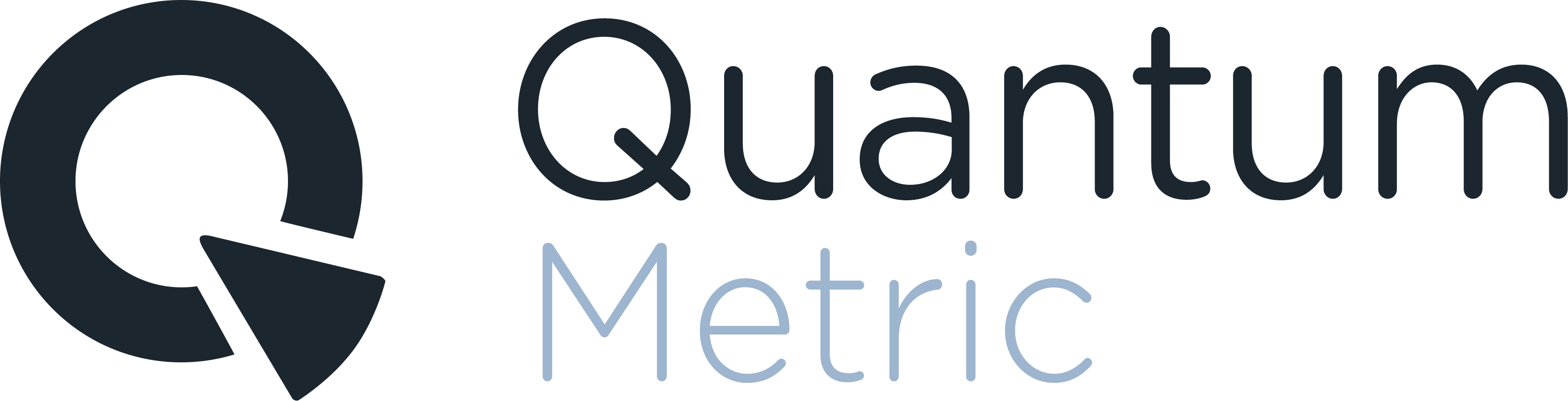 Quantum Metric Logo Clipart (3365x861), Png Download
