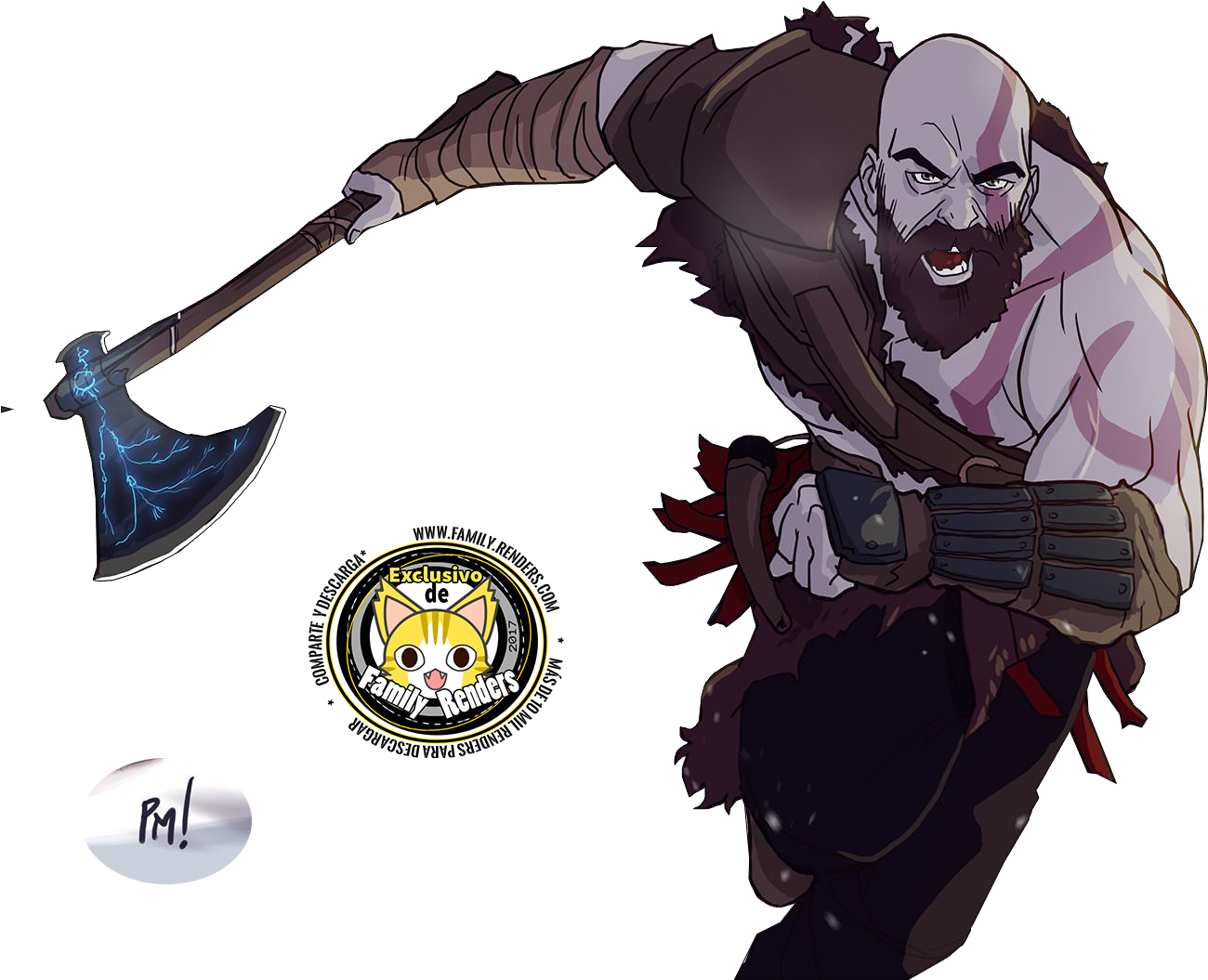God Of War 4 Hijo De Kratos , Png Download Clipart (1300x1055), Png Download
