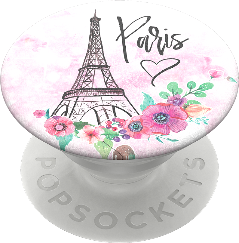Paris, Popsockets - Pop Socket Paris Clipart (989x1000), Png Download