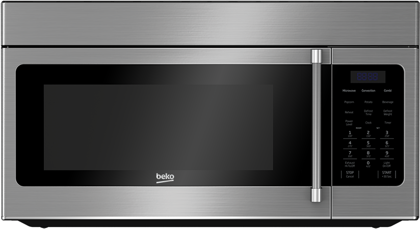 30” Over The Range Microwave - Microwave Oven Clipart (887x1254), Png Download
