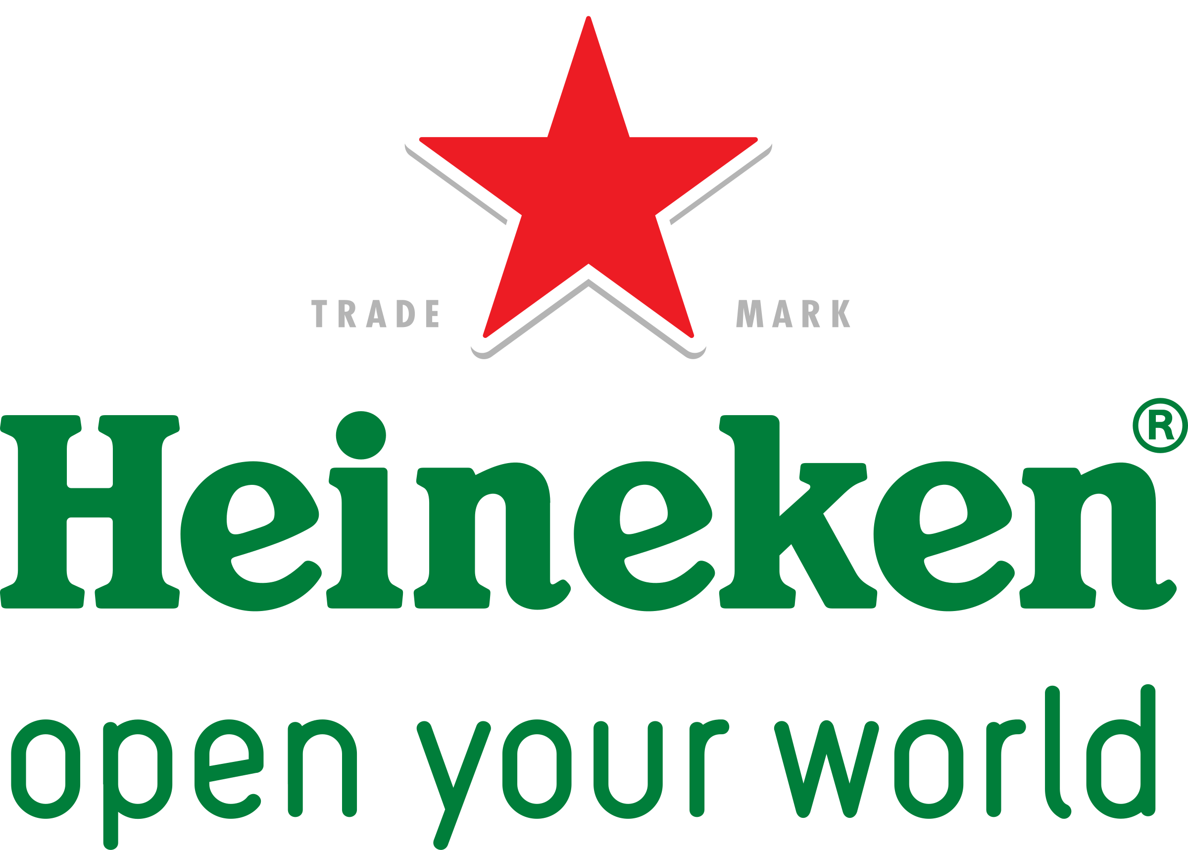 Heineken Open Your World Logo Png Transparent & Svg - Graphic Design Clipart (800x600), Png Download