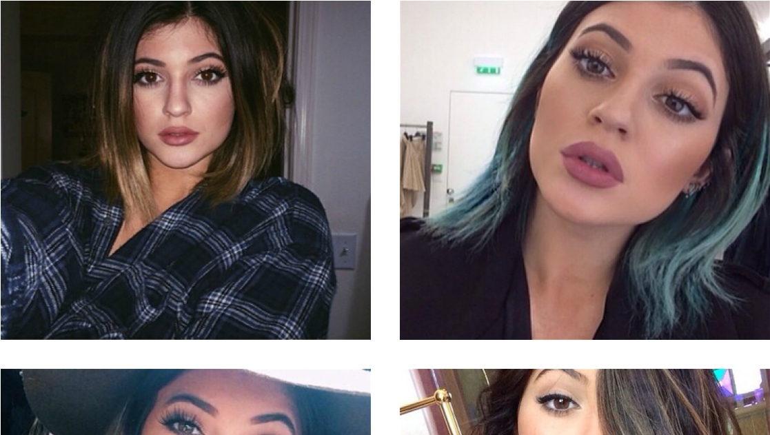 Kylie Jenner Iconic Makeup Clipart (1200x630), Png Download