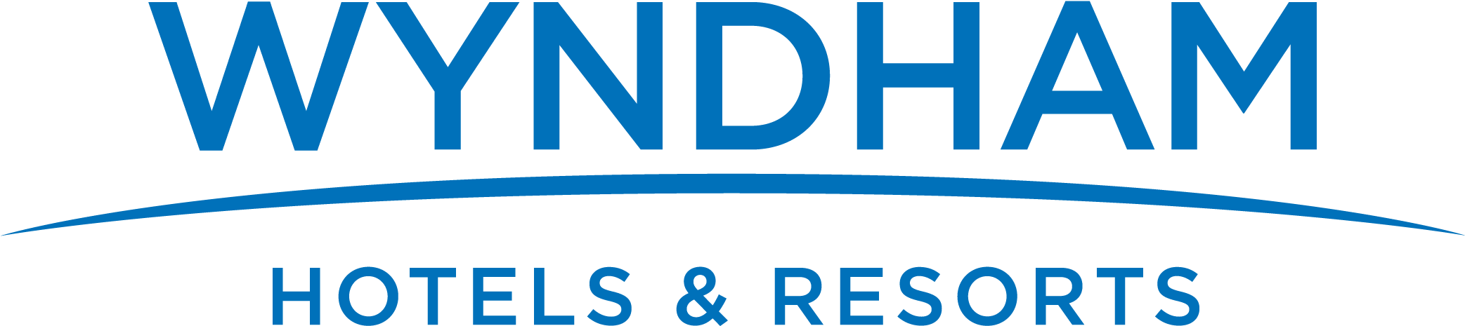 Wyndham H&r Pms 285 C@300 - Wyndham Hotel Group Clipart (2109x559), Png Download