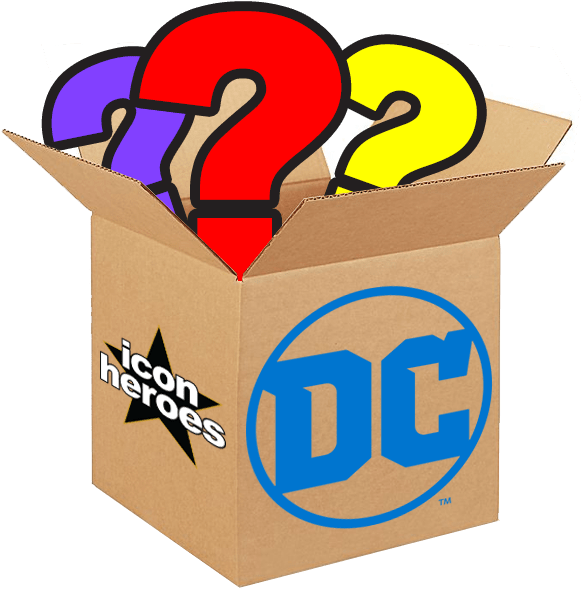 Icon Heroes Have Announced Their Dc Comics Mystery Clipart (600x600), Png Download
