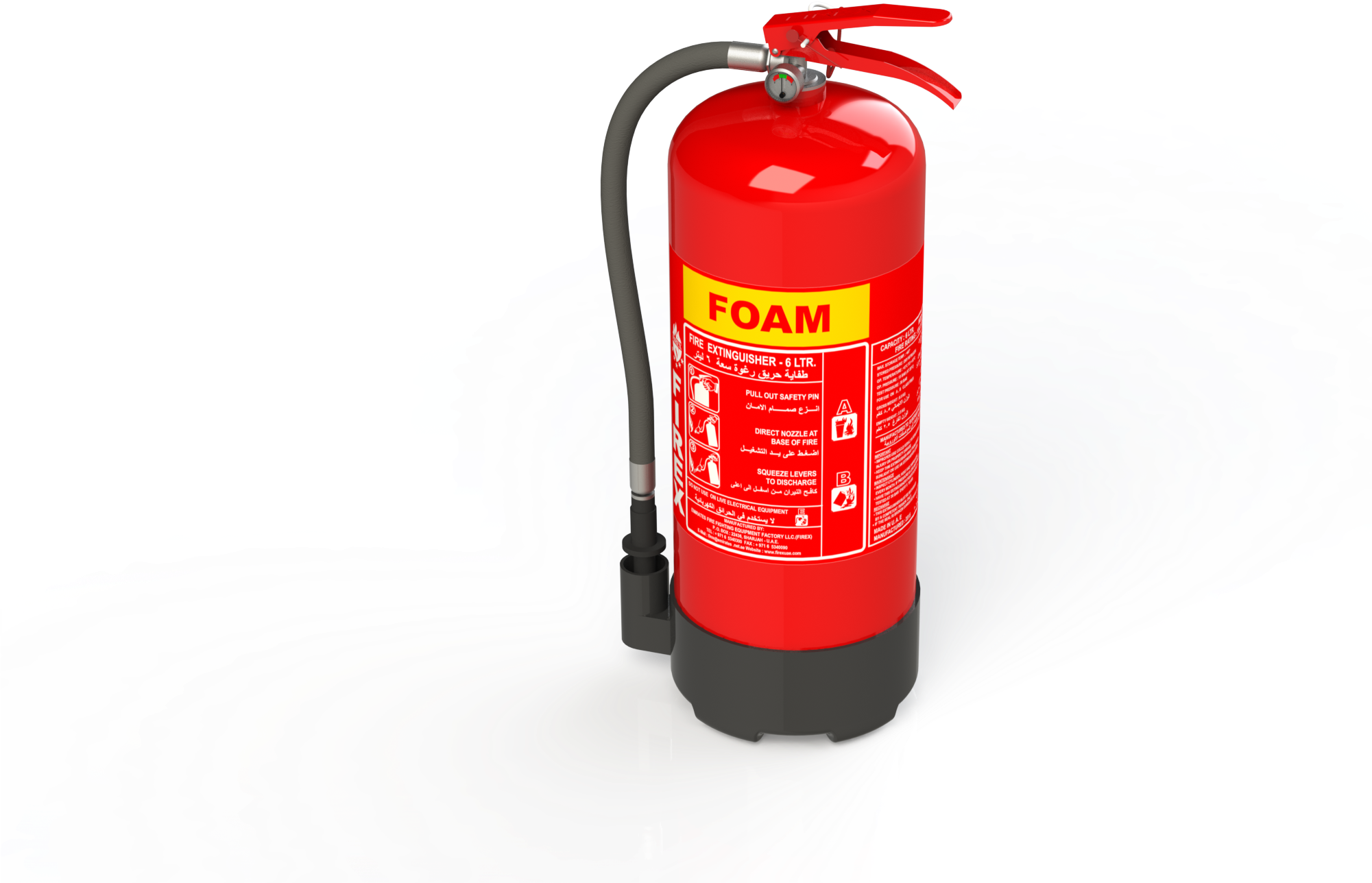 6l-foam - Cylinder Clipart (2000x1500), Png Download