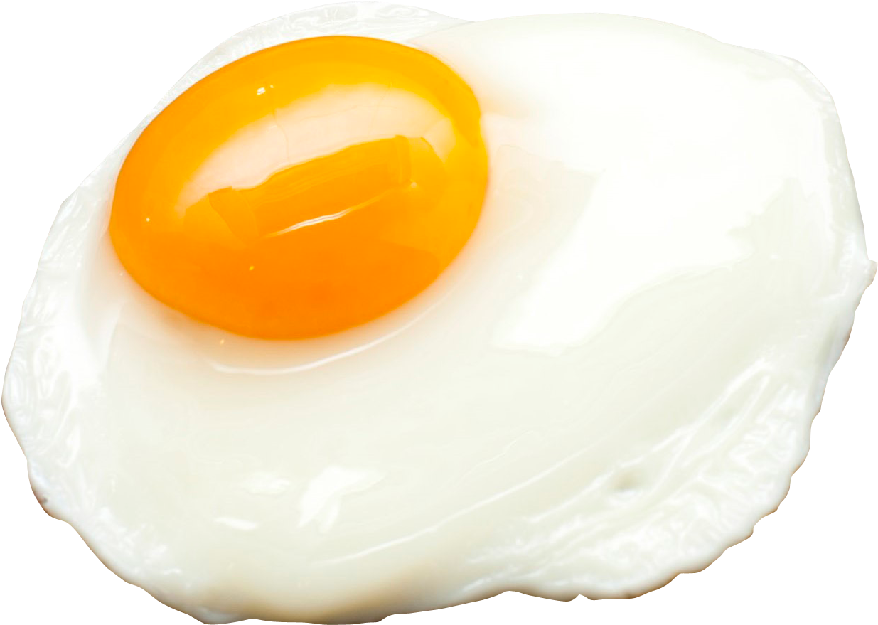Download Fried Egg Png Transparent Image - Fried Egg Png Clipart (1452x1124), Png Download