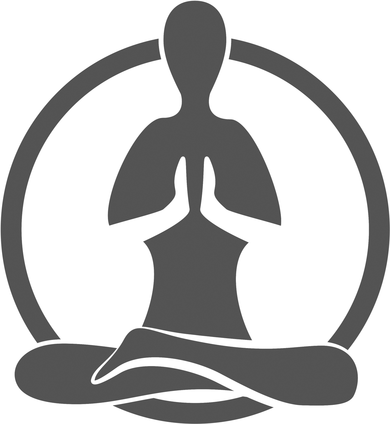 Meditation Clipart Namaste Yoga - Symbol Yoga - Png Download (1500x1500), Png Download