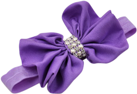 Headband For Baby Girl Png - Purple Headband For Baby Clipart (800x531), Png Download