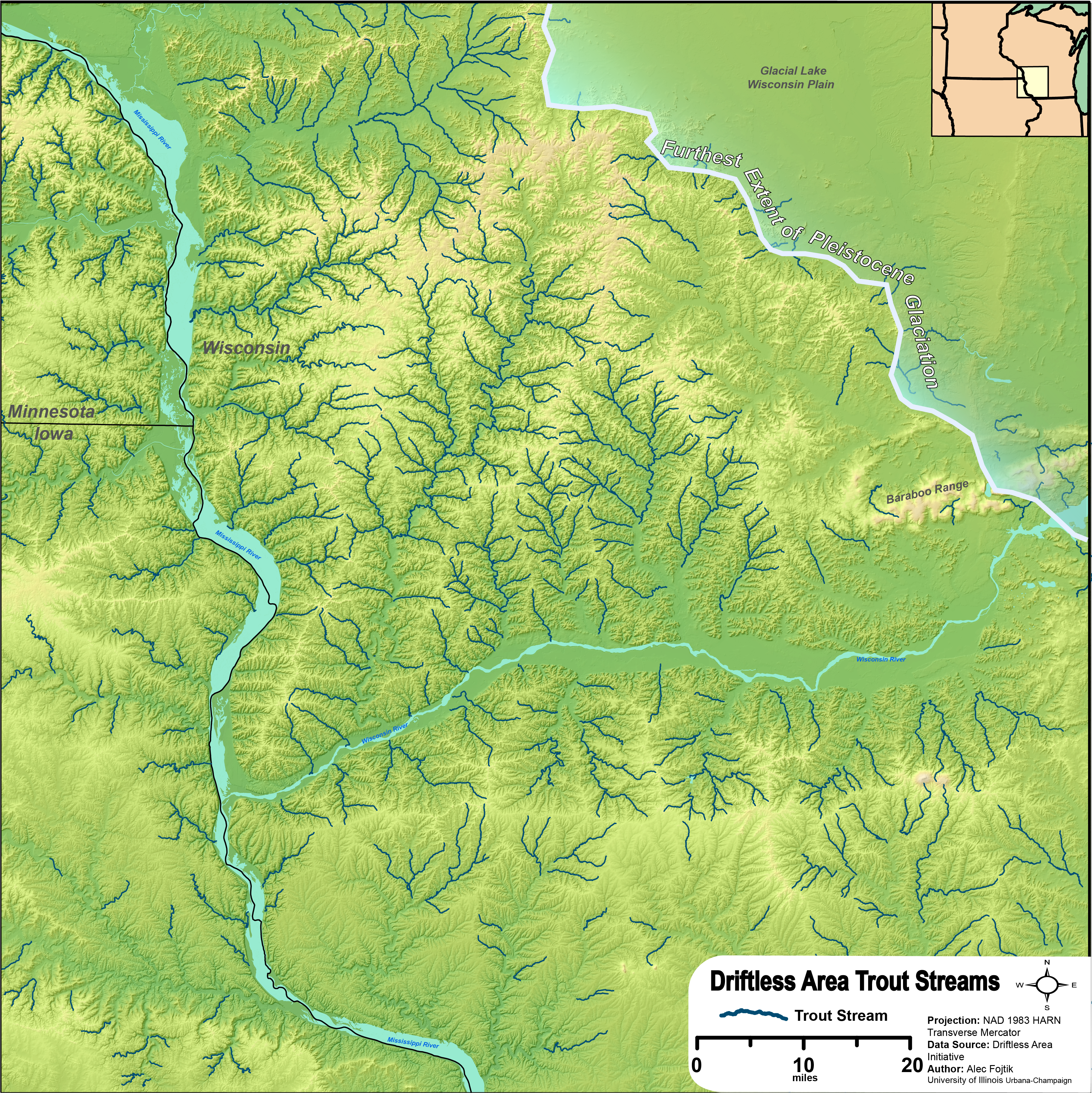 Driftless Trout Streams1 Clipart (3956x3955), Png Download