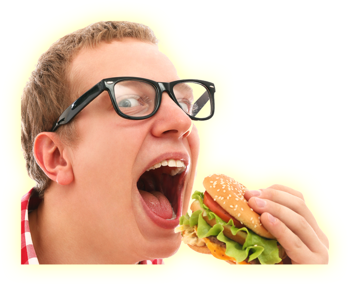 Best Food In The Galaxy - Eating Clipart (752x600), Png Download