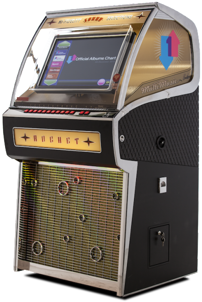 85% Of All Music Selected On Uk Jukeboxes Is Chart - 45 Tours Jukebox Ancien Clipart (494x650), Png Download