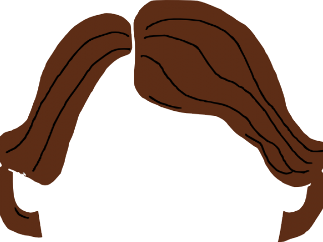 Short Hair Clipart - Short Hair Clip Art - Png Download (640x480), Png Download