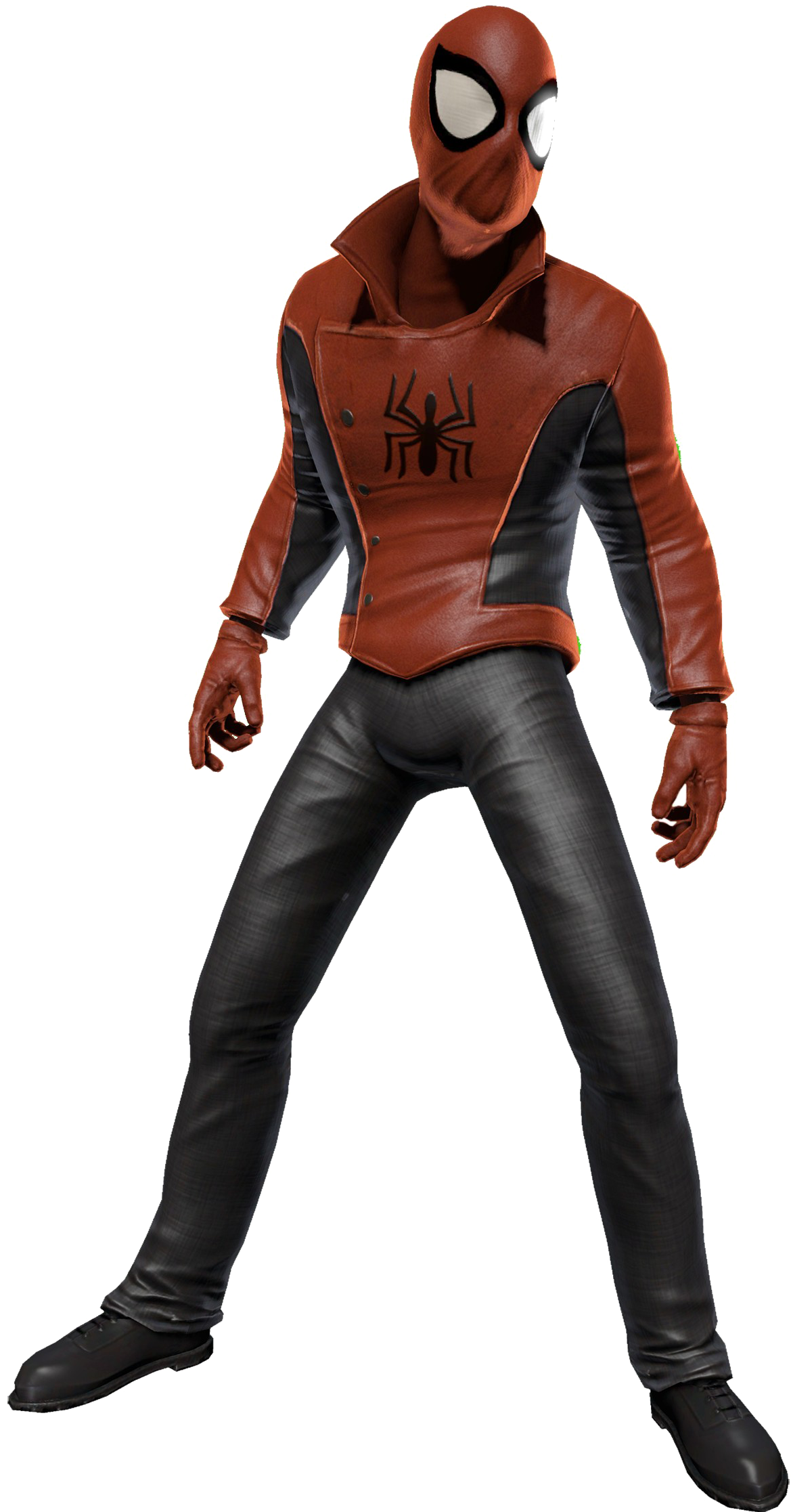 Spider Man Standing Png High Quality Image - Last Stand Spiderman Suit Clipart (1184x2272), Png Download