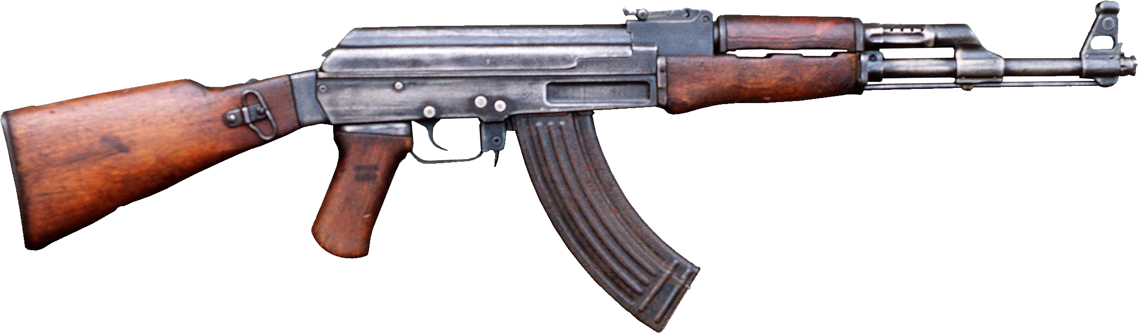 Image Ak Rainbow Six - Ak 47 Gif Transparent Clipart (2365x854), Png Download