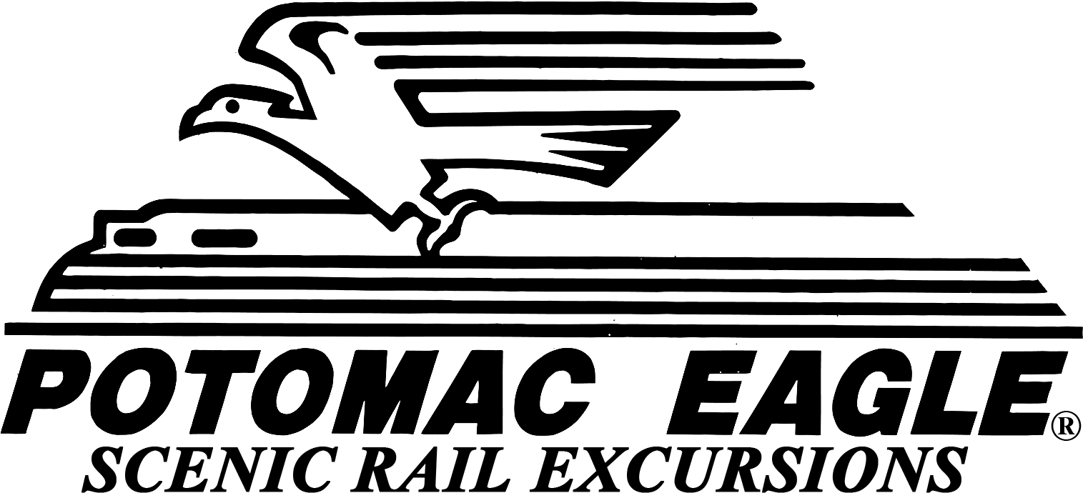 Cropped Logo Potomac Eagle With Text - Poster Clipart (1728x730), Png Download