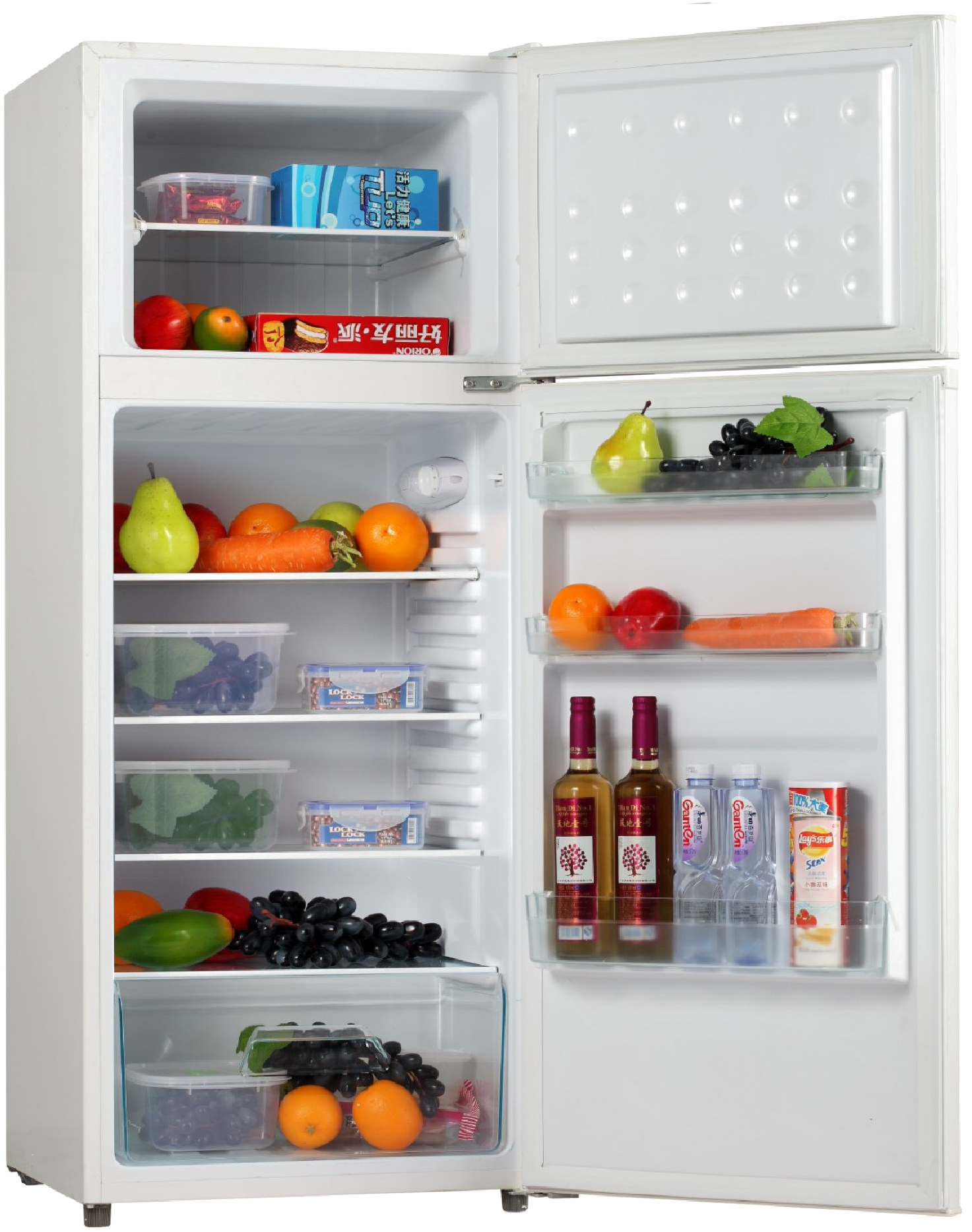Refrigerator Png Background Image - Open Refrigerator Clipart (2228x1917), Png Download