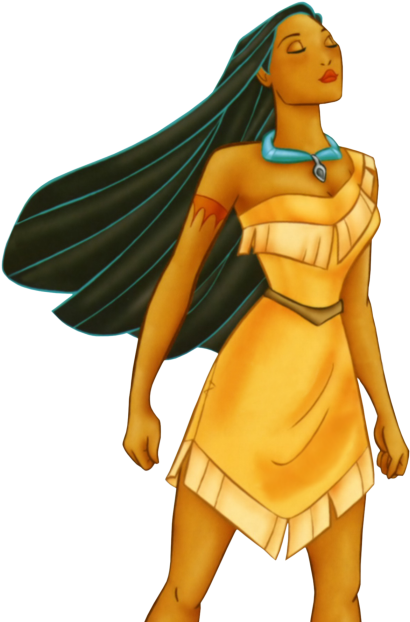 Chris A Rogers Productions - Pocahontas Disney Full Body Clipart (500x630), Png Download