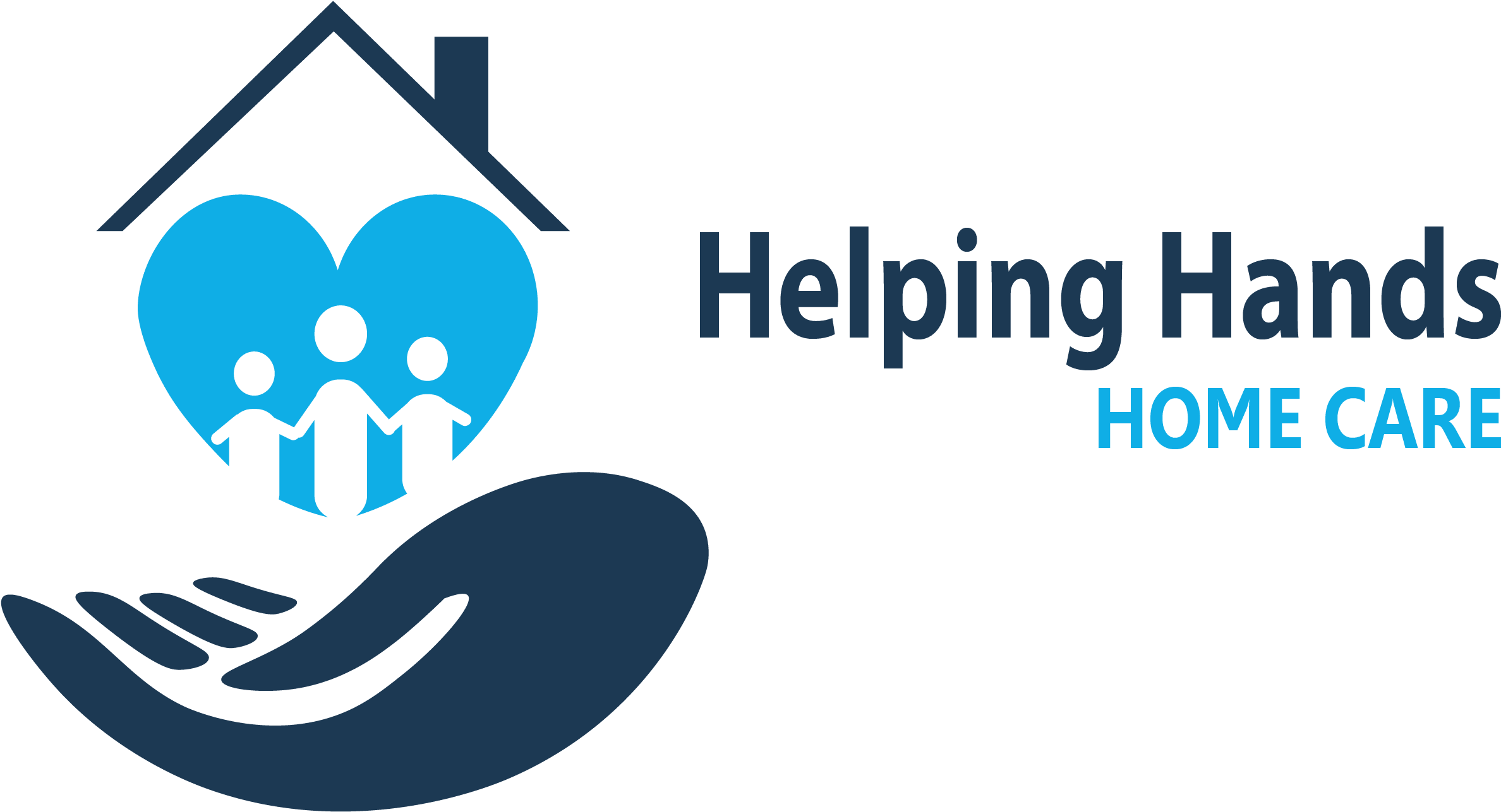 Helping Hands Clipart (2382x1286), Png Download