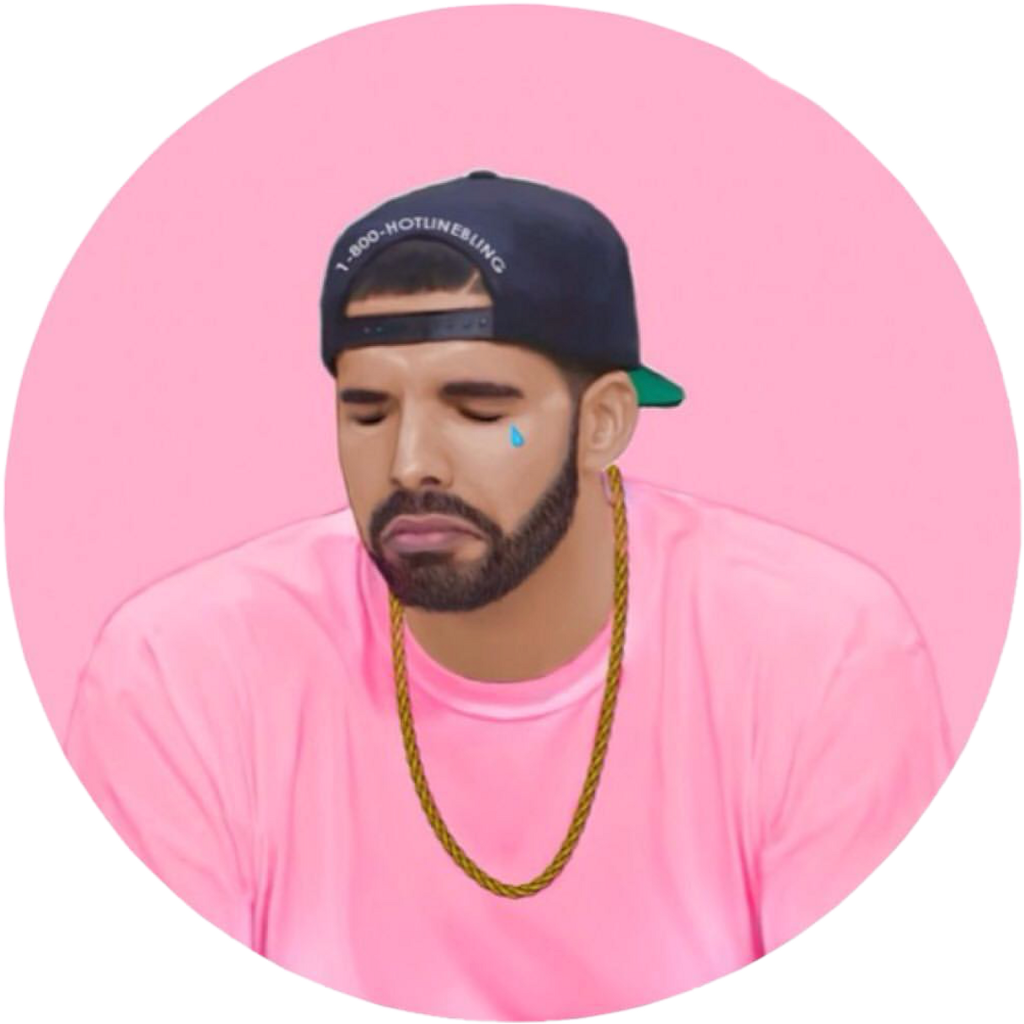 Drake Hotline Bling Crying , Png Download Clipart (1024x1024), Png Download