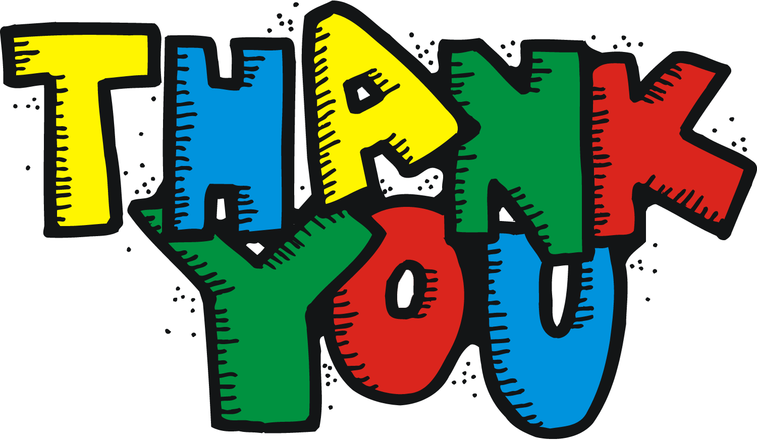 School Supplies First Grade Clip Art - Thank You School Supplies - Png Download (1500x872), Png Download