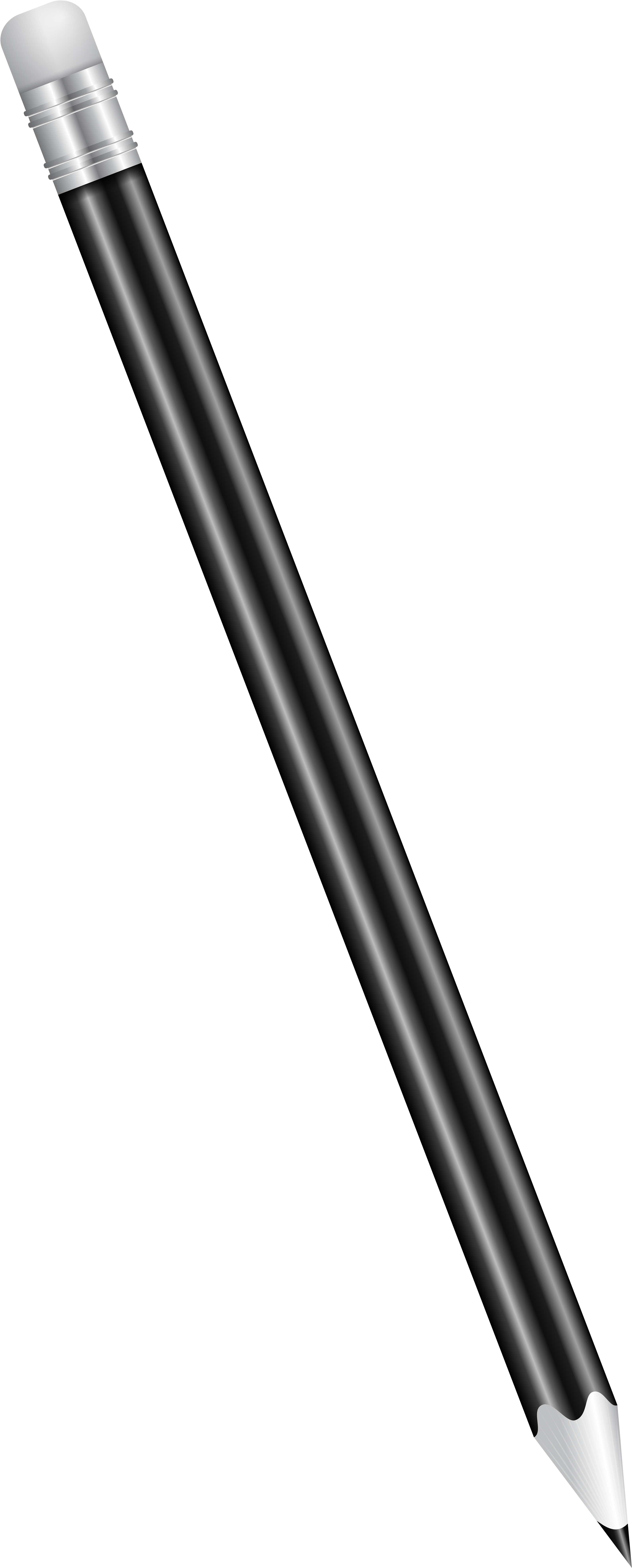 Black Pencil Transparent Png Clip Art Image - Long Wearing Eyeliner Silkygirl (3445x8000), Png Download