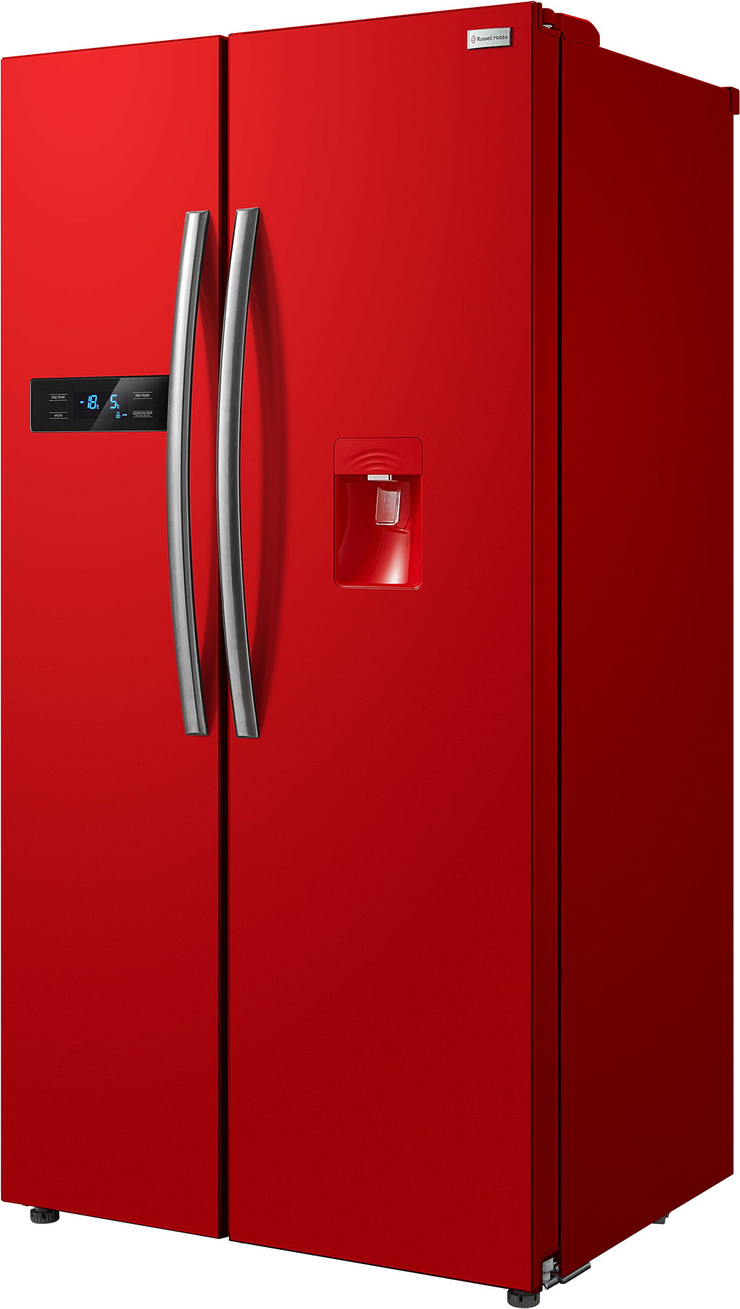 1255 X 2000 5 - Red American Style Fridge Clipart (1255x2000), Png Download