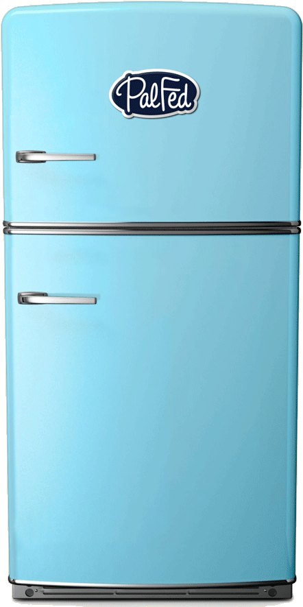 Palfed Fridge - Refrigerator Clipart (640x1000), Png Download