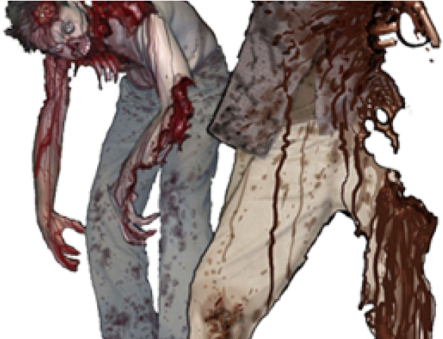 Zombie Png Transparent Images - Zombies Psd Clipart (640x480), Png Download