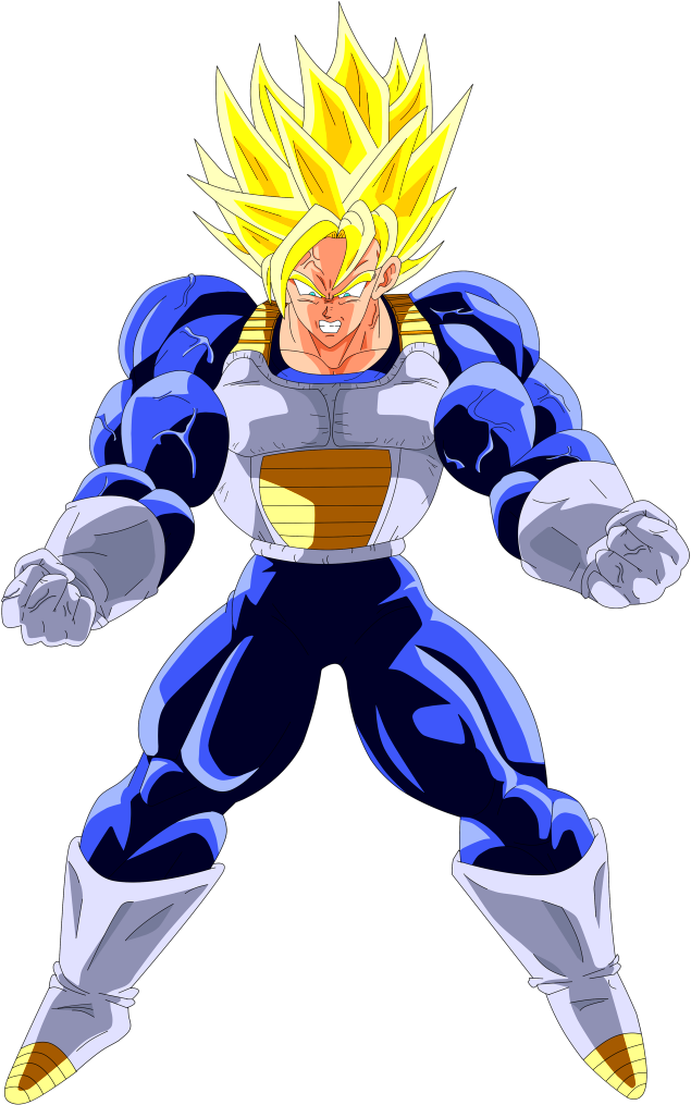 Anime / Dragon Ball Z Mobile Wallpaper - Trunks Super Saiyan Full Clipart (1024x1024), Png Download