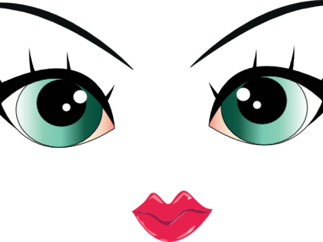 Banner Freeuse Download Green Eyes Free On Dumielauxepices - Girl Cartoon Eyes Png Clipart (640x480), Png Download