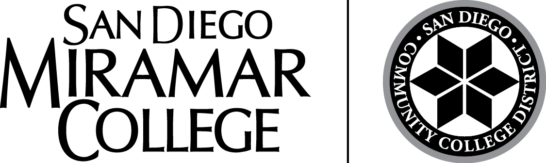 Black And White Png - San Diego Mesa College Clipart (1125x336), Png Download