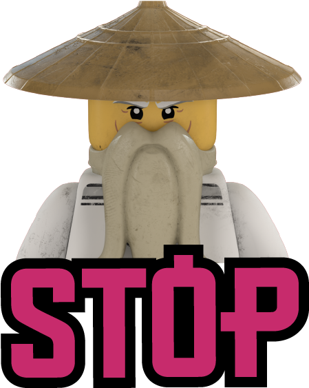 Warner Bros Ninjago Messaging Sticker - Poster Clipart (600x600), Png Download