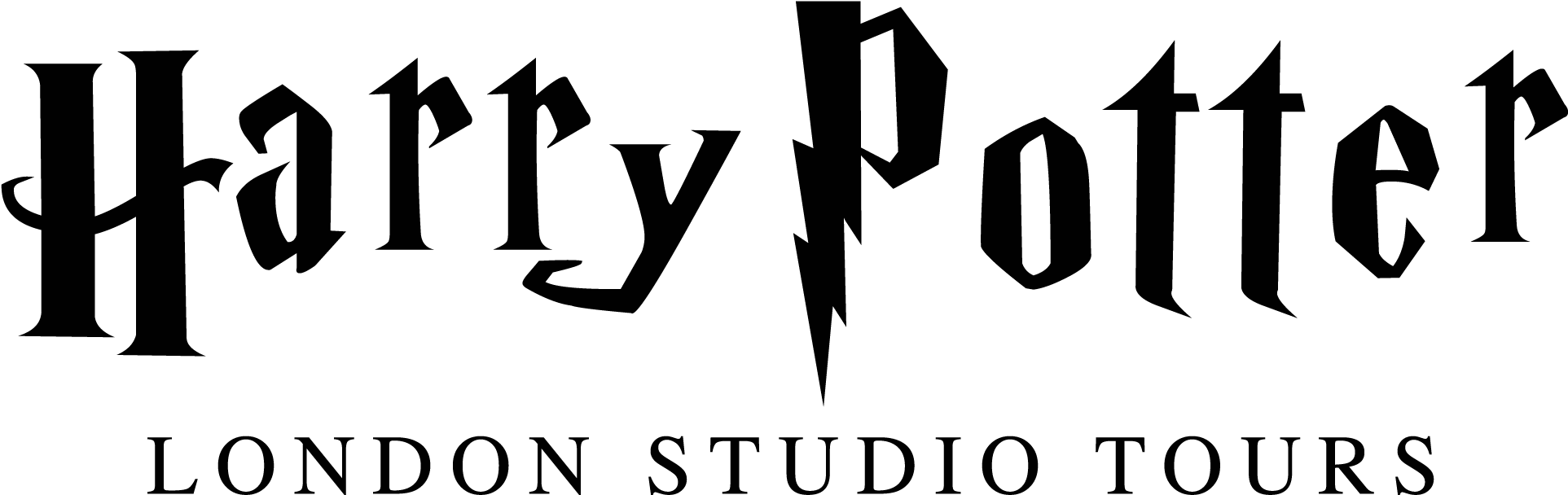 This Is Not The Official Website Of The Warner Bros - Black-and-white Clipart (1946x639), Png Download