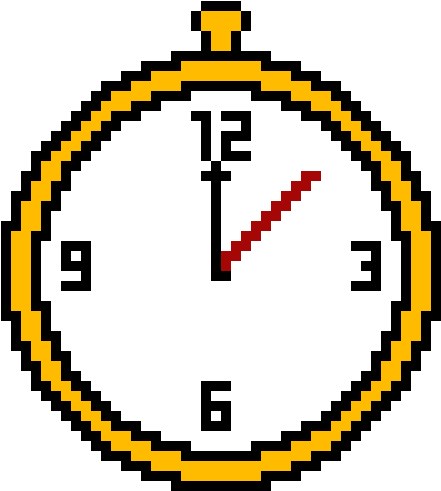 Stopwatch - Clock Minimal Vector Clipart (750x590), Png Download
