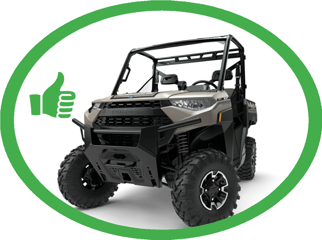 1000 Body-yes - Green 2018 Polaris Ranger 900 Xp Clipart (1120x842), Png Download