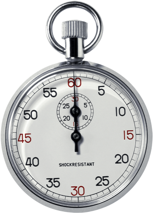 Stopwatch - Timer Clipart (735x743), Png Download