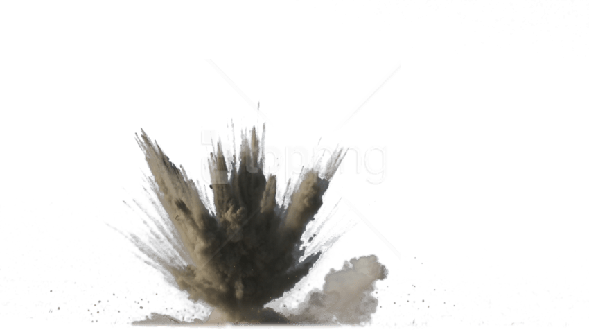 Free Png Dirt Explosion Png Images Transparent - Dirt Explosion Transparent Background Clipart (850x479), Png Download