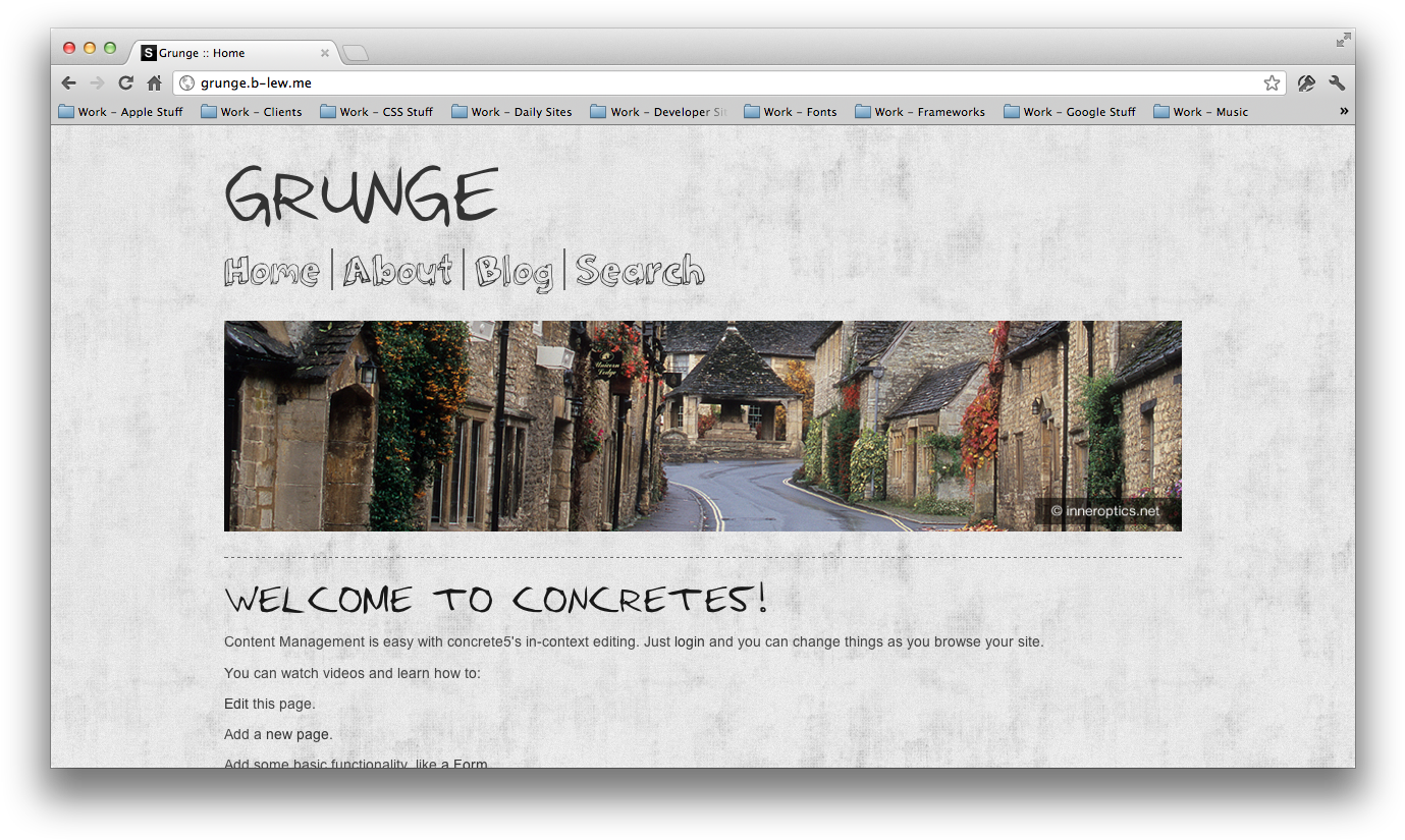 Grunge - Castle Combe Clipart (1394x840), Png Download