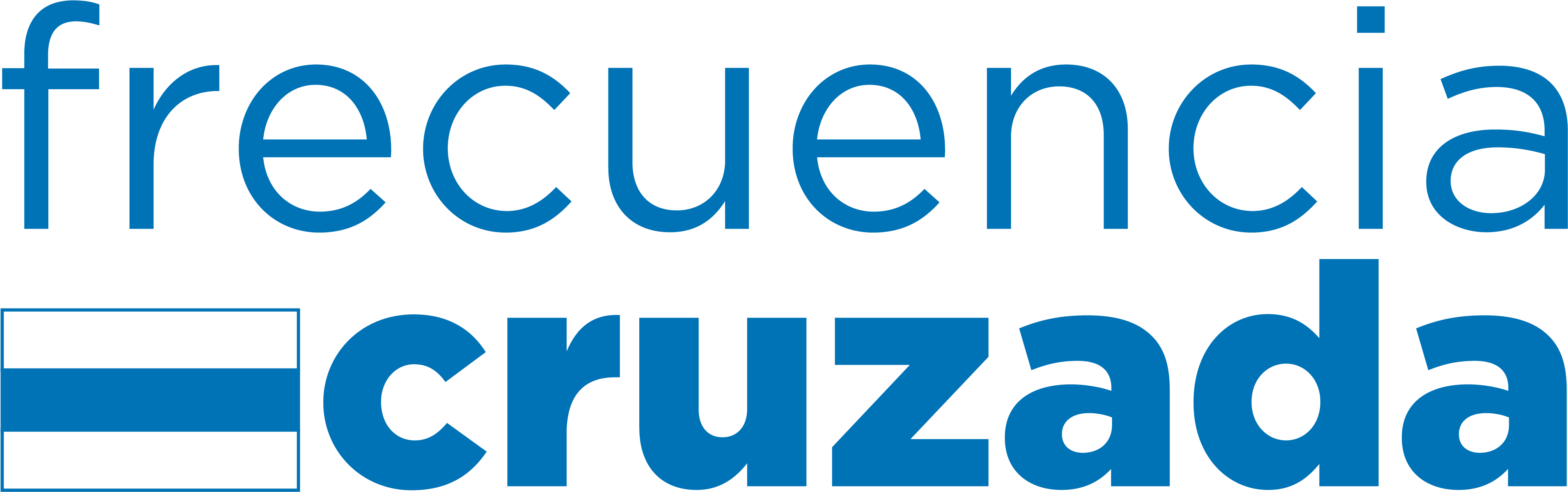Logo Frecuencia Cruzada -01 - Printing Clipart (4403x2320), Png Download