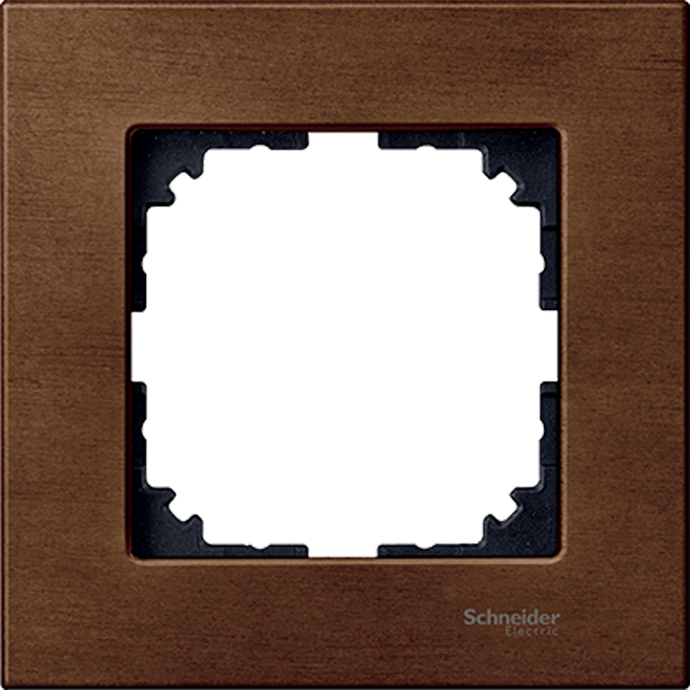 Mtn4051 3472 Wood Frame 1 Gang, Cherry Wood, M Elegance - Mtn4051 3473 Clipart (984x984), Png Download