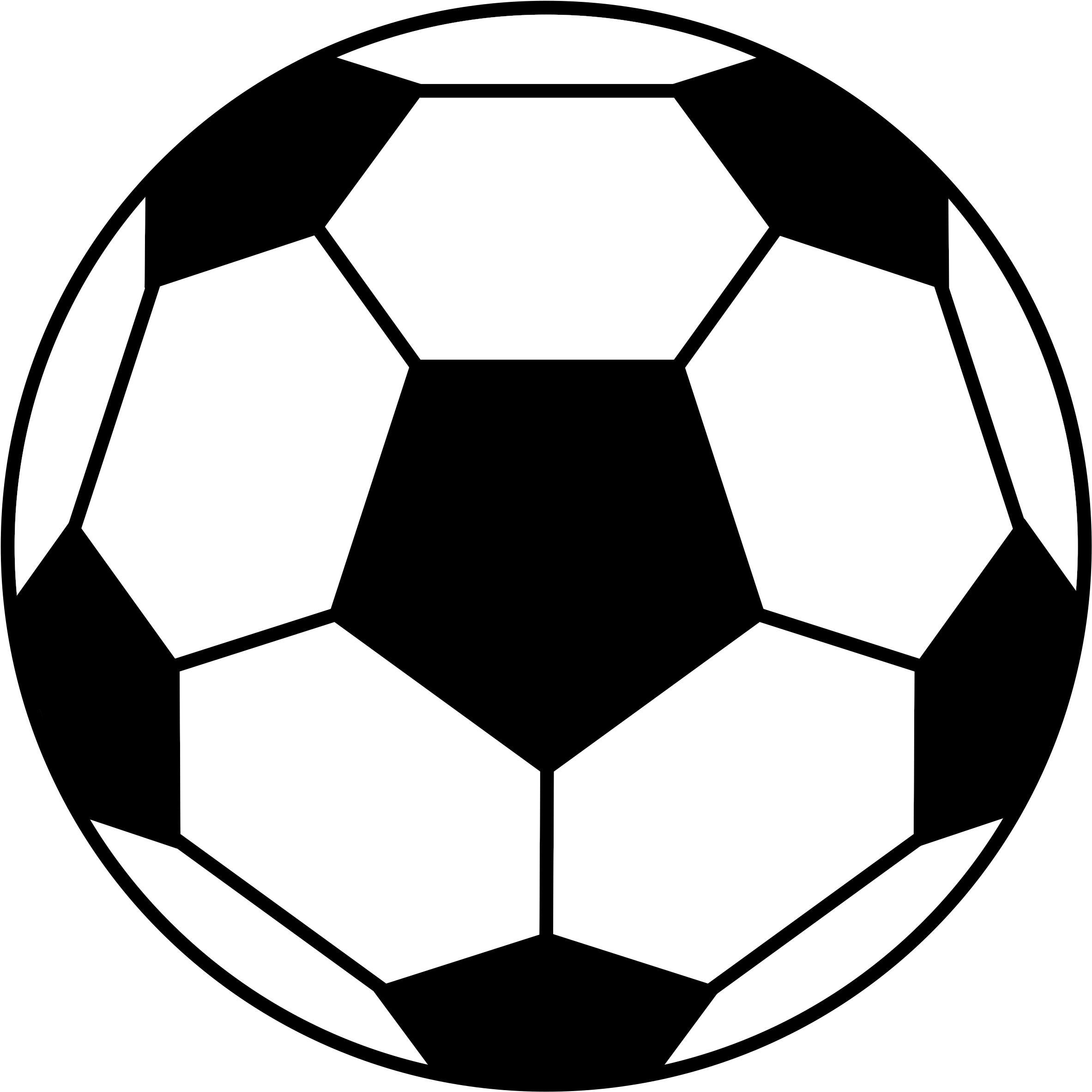 Corazon De Balon De Futbol , Png Download - Heart Soccer Ball Clipart (2365x2365), Png Download