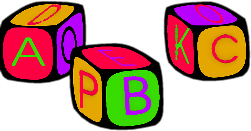Bloques De Letras Png , Png Download - Bloques De Letras Png Clipart (950x493), Png Download