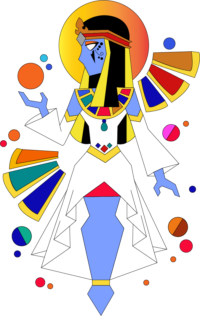 Egyptian Diamond Steven Universe Clipart (675x1065), Png Download