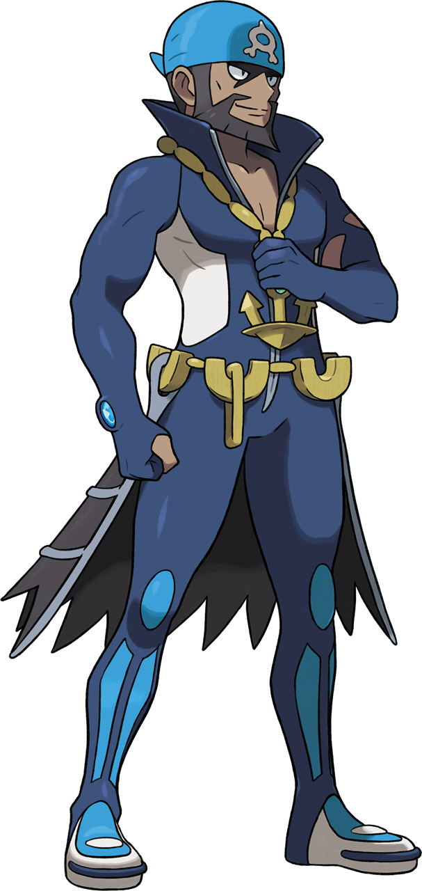 Archie - Ultra Sun And Moon Archie Clipart (607x1280), Png Download