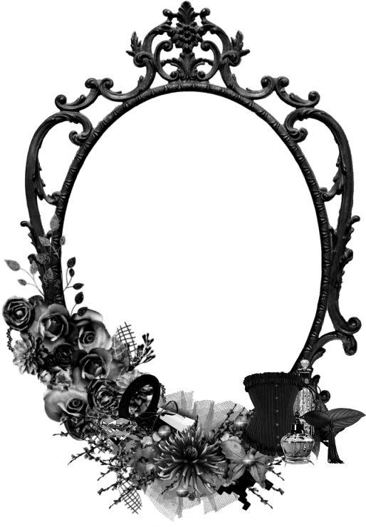 Gothic Frames , Png Download - Gothic Photo Frame Transparent Clipart (514x739), Png Download
