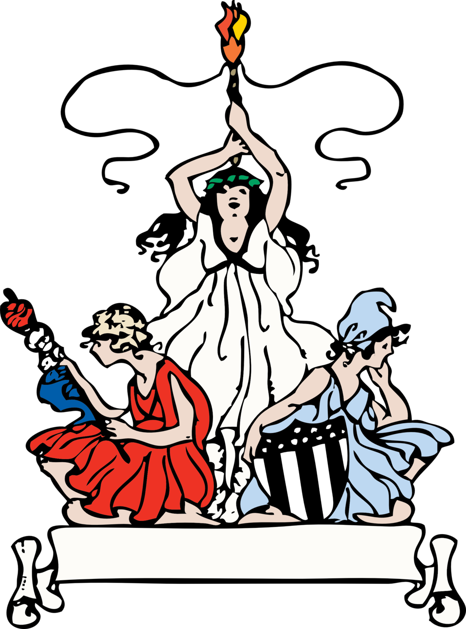Patriotic Women - Woman In Media Clipart - Png Download (958x1293), Png Download