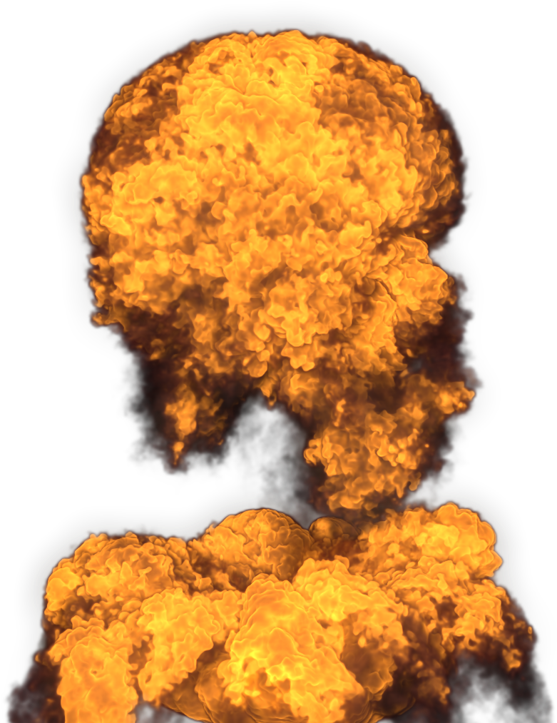Fire Explosion Stock Footage - Illustration Clipart (1920x1080), Png Download
