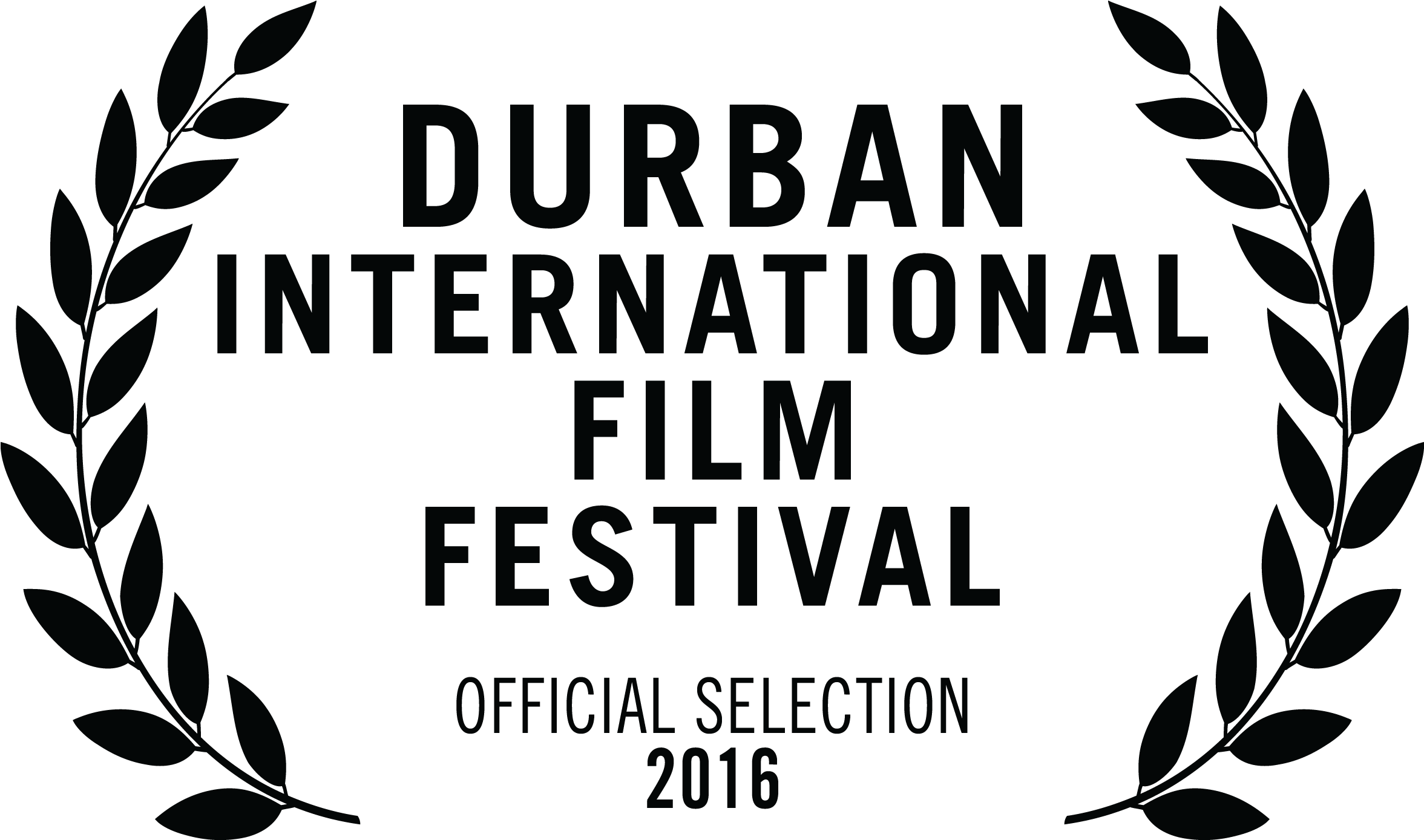 Laurels - Durban Film Festival Logo Clipart (2362x1388), Png Download