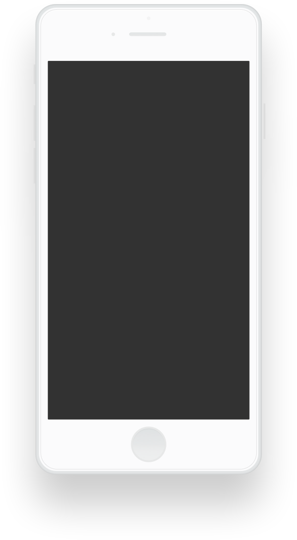 Iphone Template Icard Ibaldo - Smartphone Clipart (582x1056), Png Download