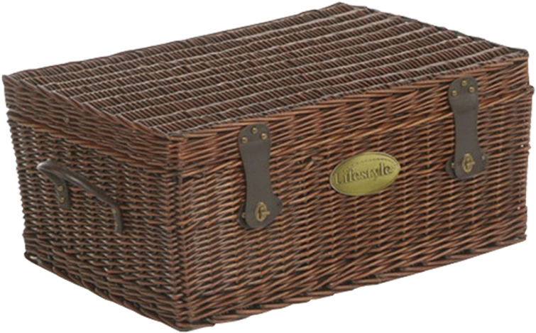 Lifestyle Appliances Family Picnic Hamper Lfs1000 - Storage Basket Clipart (768x768), Png Download